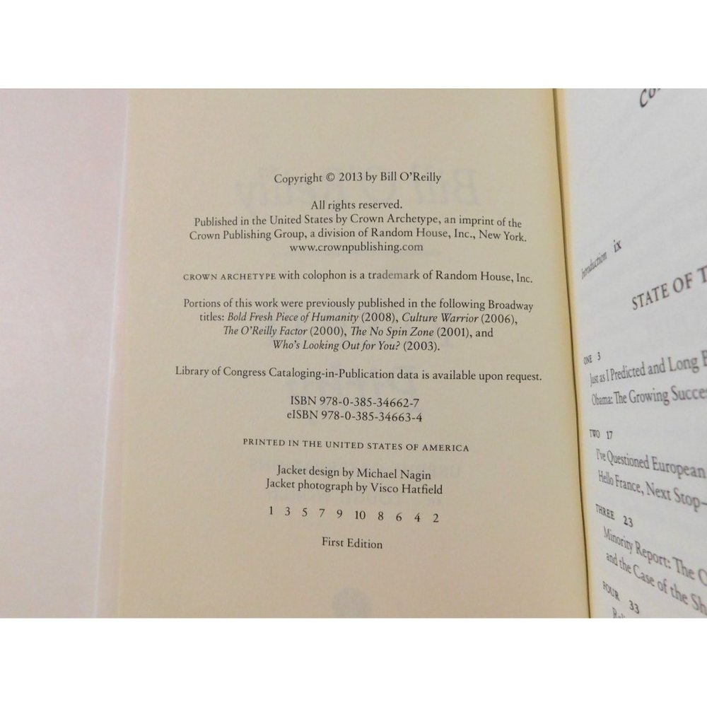 Keep It Pithy Useful Observations in a Tough World Bill OReilly 1st Ed 2013 HBDJ - Picture 5 of 6